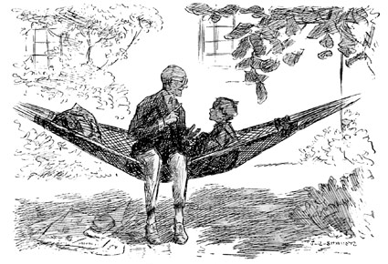 Uncle Peter Henry moved over a little in the hammock. 'Billy Brad,' he said seriously, 'we have made a mistake.'