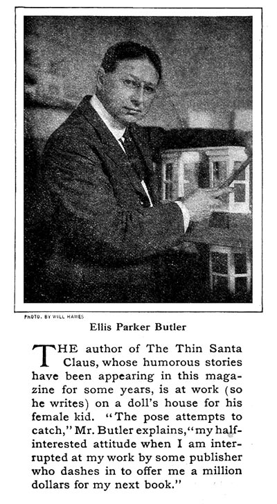 Ellis Parker Butler published in 1909