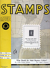 'What Should the Adult Beginner Collect?' from Stamps magazine (August 5, 1933)
