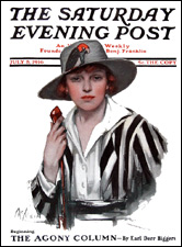 'Slim Finnegan' from Saturday Evening Post magazine (July 8, 1916)