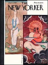 'The 'Interoceanic Magazine' Takes After the Radio' from New Yorker magazine (September 13, 1930)