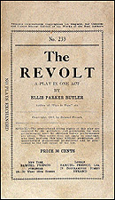 The Revolt: A Play in One Act (1912)