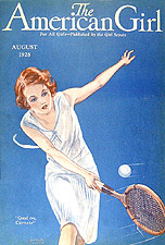 'Gull Ledge' from American Girl magazine (August, 1928)