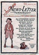 'Frost-Bit Frisbie' from Boston Sunday Herald magazine (March 31, 1912)