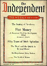 'Lem Hooper Improves Ford's Currency Plan' from Independent magazine (January 28, 1922)