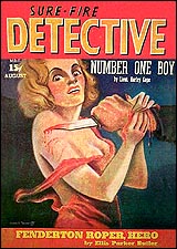 'Fenderton Roper, Hero' from Sure-Fire Detective magazine (August, 1941)