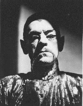 Boris Karloff in full Fu Manchu makeup
