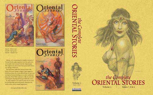 Oriental stories magazine cover