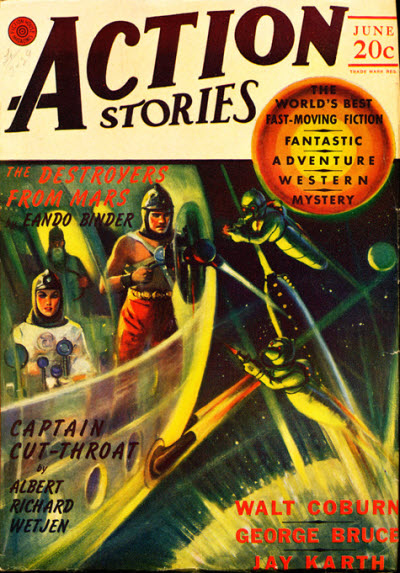 Action Stories, June 1940