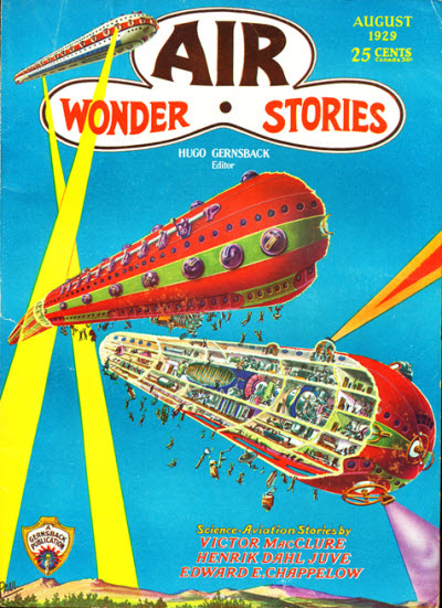 Air Wonder Stories, August 1929