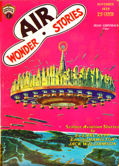 Air Wonder Stories, November 1929