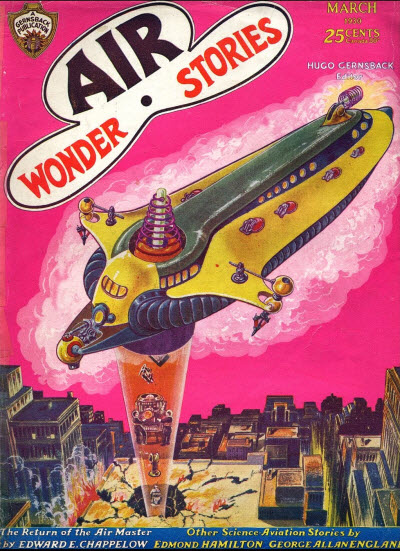 Air Wonder Stories, March 1930