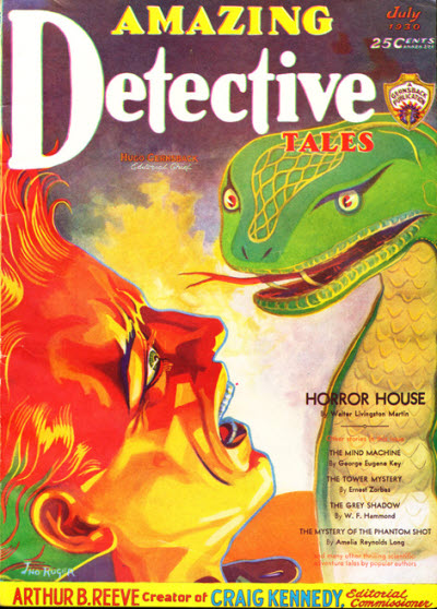 Amazing Detective Tales, July 1930