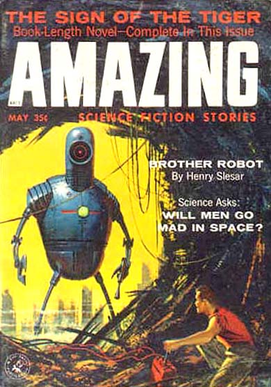 Amazing Science Fiction Stories, May 1958