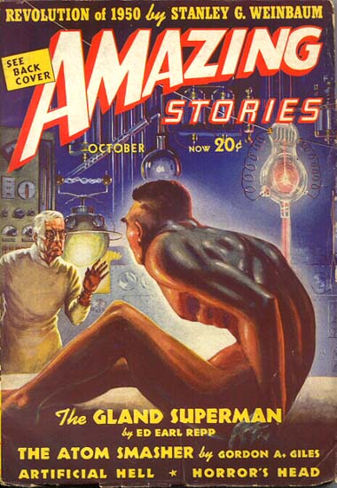 Amazing Stories, October 1938