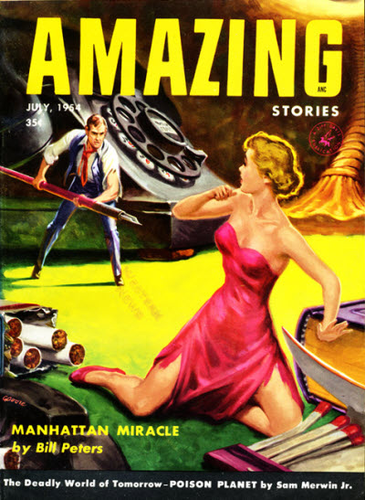 Amazing Stories, July 1954