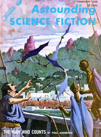 Image - cover of Astounding Science Fiction, February 1958