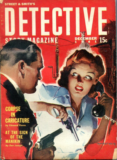Cover of Detective Story Magazine