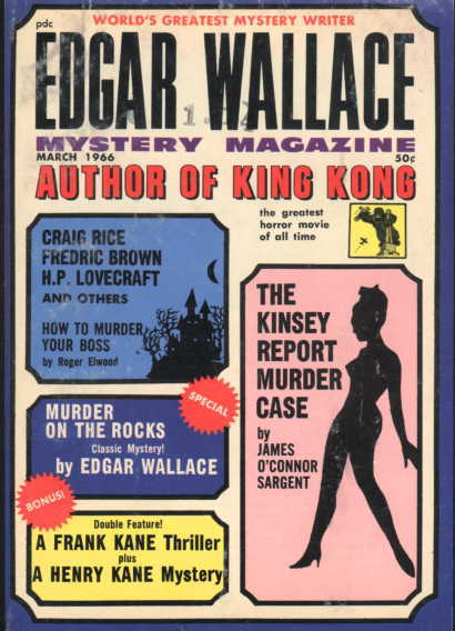 Edgar Wallace Mystery Magazine, March 1966