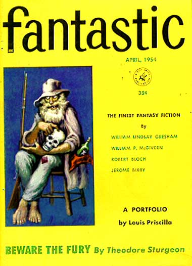 Fantastic, April 1954