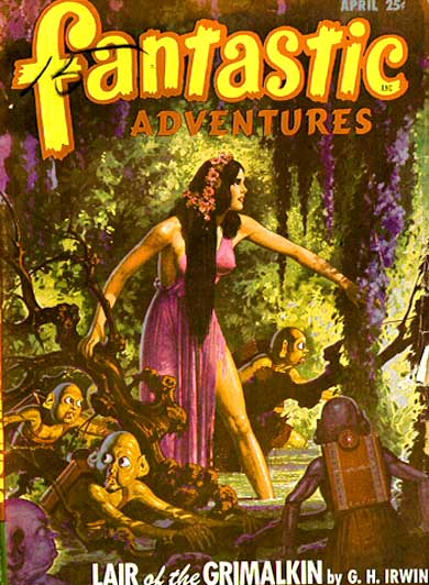 Fantastic Adventures, April 1948