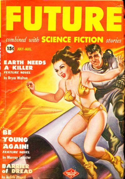 Future Combined with Science Fiction Stories, July/August 1950
