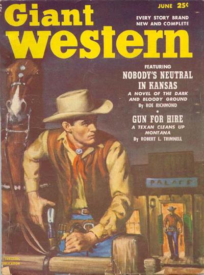 Western Novels and Short Stories Pulp August 1952- Louis L'amour