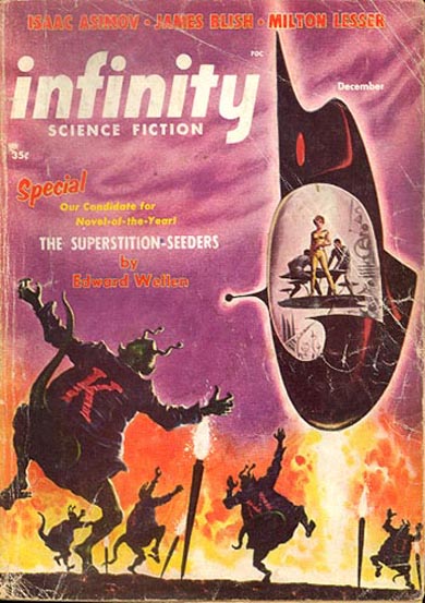 Infinity Science Fiction, December 1956