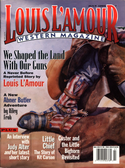 Western Novels and Short Stories Pulp August 1952- Louis L'amour