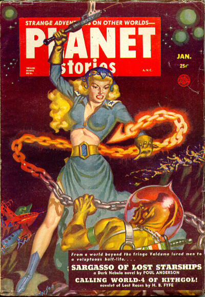 Planet Stories, January 1952