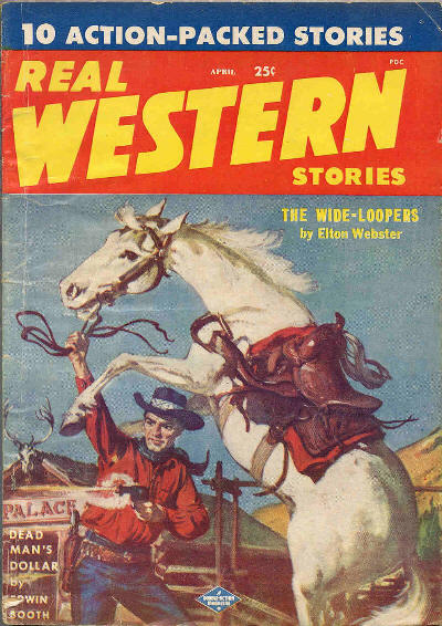 Real Western Stories, April 1958