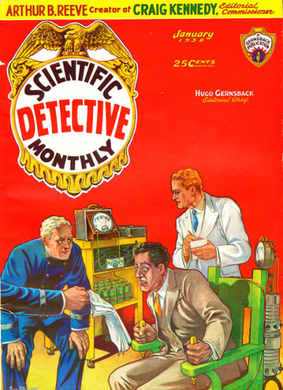 Scientific Detective Monthly, January 1930