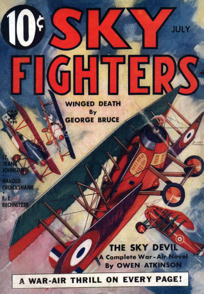 Sky Fighters, July 1935