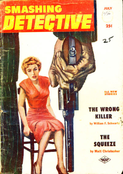 Smashing Detective Stories, July 1956