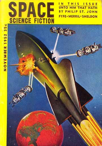 Space Science Fiction, November 1952