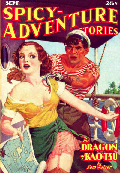 Spicy Adventure Stories, September 1936