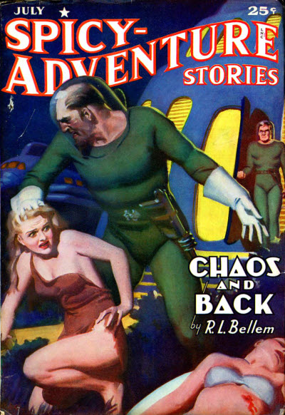 Spicy Adventure Stories, July 1941