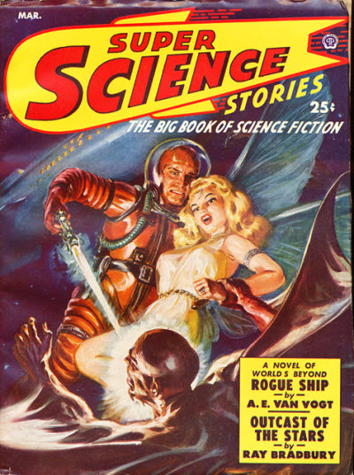 Super Science Stories, March 1950