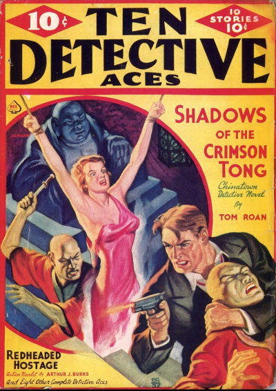 Ten Detective Aces, January 1938