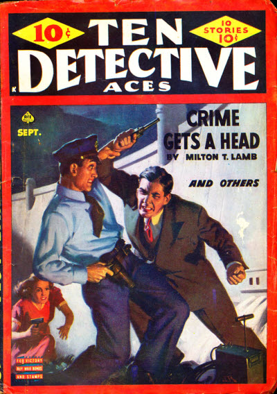 Ten Detective Aces, September 1943