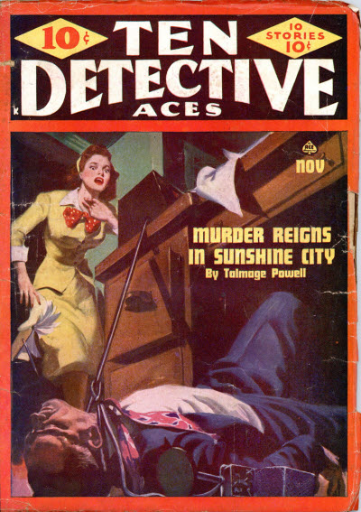 Ten Detective Aces, November 1944