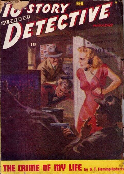 10 Detective Stories, February 1949