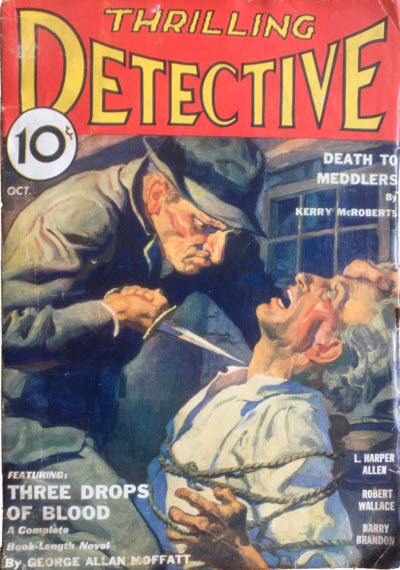 Thrilling Detective, October 1933