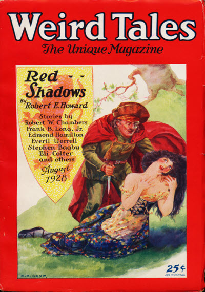 Weird Tales, August 1928