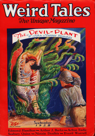 Weird Tales, September 1928