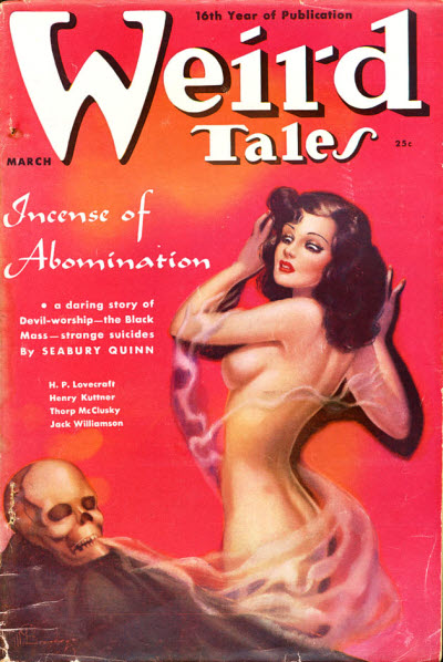 Weird Tales, March 1938