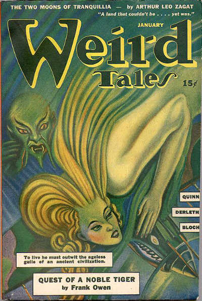 Weird Tales, January 1943