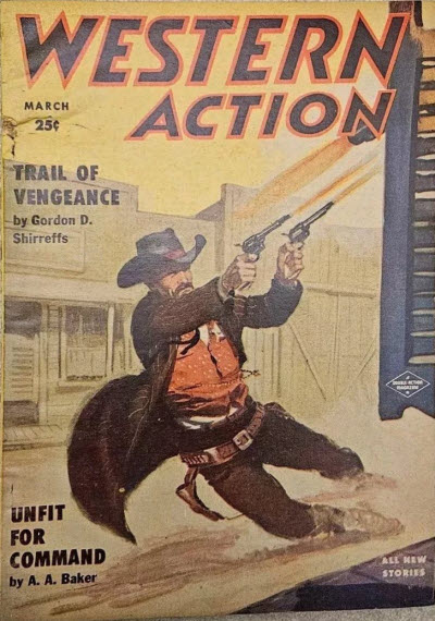 Western Action, March 1957