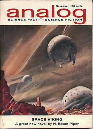 Analog Science Fact/Fiction, Novermber 1962